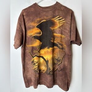The Mountain Brown Graphic Eagle T-Shirt XL